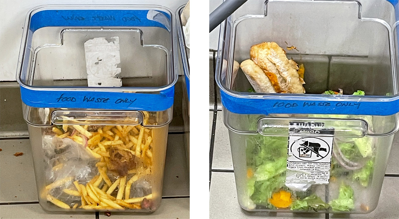 Food waste bins